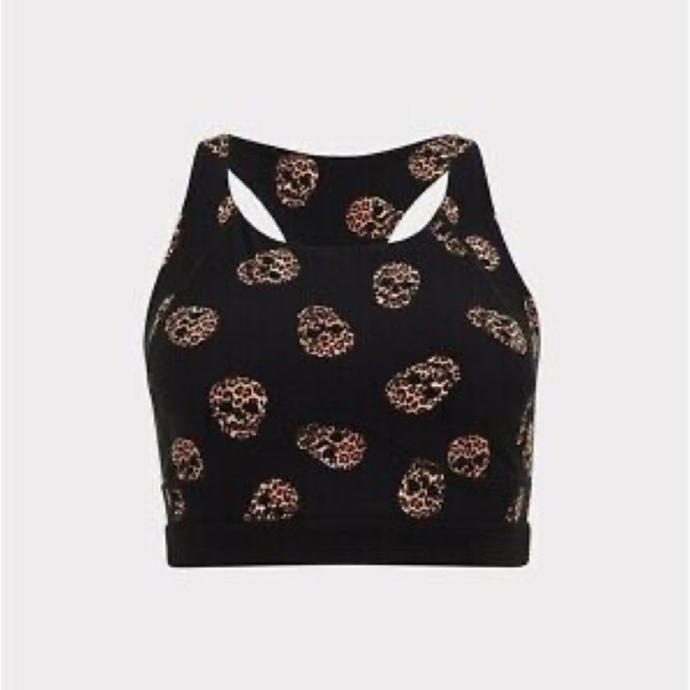 Torrid active reversible green and black sports bra - Picture 2 of 4